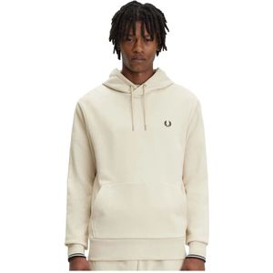 Fred Perry, Hoodies Beige, Heren, Maat:M