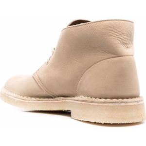 Clarks, Schoenen, Heren, Beige, 41 EU, Leer, Schoenen