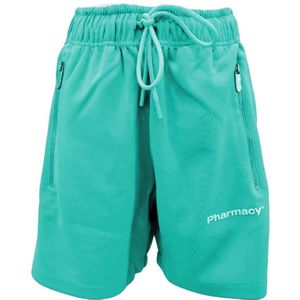 Pharmacy Industry, Groene Bermuda Shorts met Logo Print Groen, Dames, Maat:S