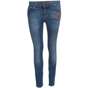 Dolce & Gabbana Pre-owned, Pre-owned Denim jeans Blauw, Dames, Maat:S