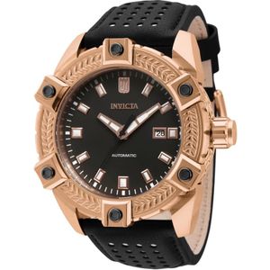 Invicta Watches, Accessoires, Heren, Roze, ONE Size, Jason Taylor Automatisch Horloge - Grijze Wijzerplaat