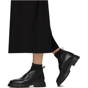 Candice Cooper, Schoenen, Dames, Zwart, 41 EU, Leather ankle boots Chado Easy