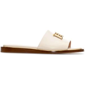 Bally, Schoenen, Dames, Beige, 41 EU, Eloise Flat Slides