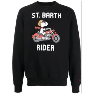 MC2 Saint Barth, Sweatshirt Zwart, Heren, Maat:L