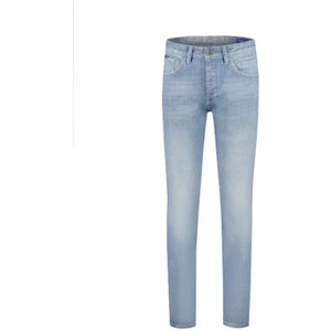 Pure Path, Jeans, Heren, Blauw, W31, Katoen, Ryan Slim Fit Tapered Leg Jeans