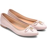 Kazar, Schoenen, Dames, Roze, 41 EU, Leer, Dames roze ballerina's