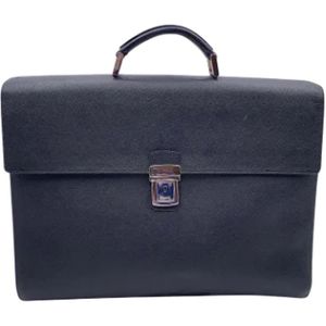 Prada Vintage, Pre-owned, Dames, Zwart, ONE Size, Pre-owned Leather prada-bags