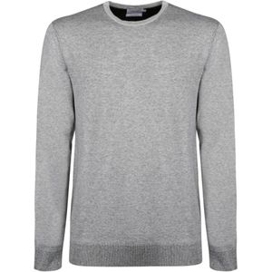 Calvin Klein, Trendy Sweater Selection Grijs, Heren, Maat:M
