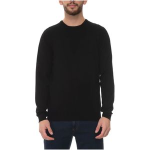 Gran Sasso, Truien, Heren, Zwart, M, Kasjmier, Pullover