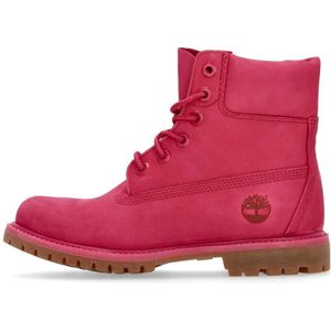 Timberland, Hoge Dames Premium Boot Levendig Fuchsia Roze, Dames, Maat:38 1/2 EU