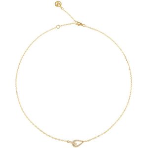 Chantecler, Gouden Diamanten Ketting - Catena Accessori Oro Geel, Dames, Maat:ONE Size