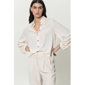 Luisa Cerano, Blouses & Shirts, Dames, Wit, L, Stijlvolle Luisa Cerano Blouse