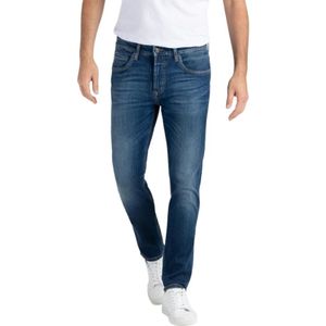 Mac, Jeans, Heren, Blauw, W33 L34, Denim, Slim-Fit Workout Denimflexx Jeans