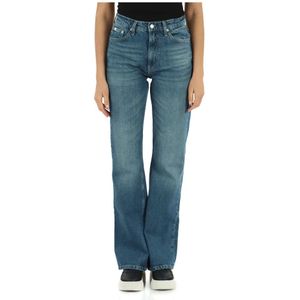 Calvin Klein Jeans, Jeans, Dames, Blauw, W26, Katoen, Broeken