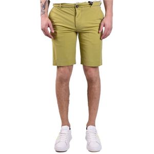 Rrd, Korte broeken, Heren, Groen, L, Stijlvolle casual shorts voor heren