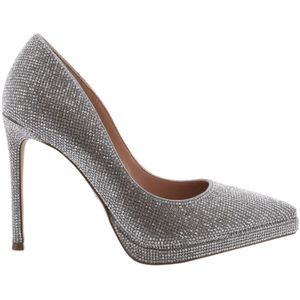 Steve Madden, Zilveren Klassy-R Pump Grijs, Dames, Maat:37 EU