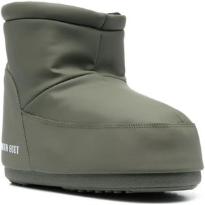 Moon Boot, Icon Low No Lace Rubberlaarzen Groen, Dames, Maat:42 EU