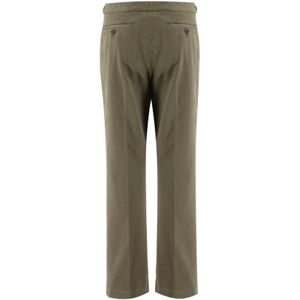 Aspesi, Broeken, Dames, Groen, 2Xs, Katoen, Chinos