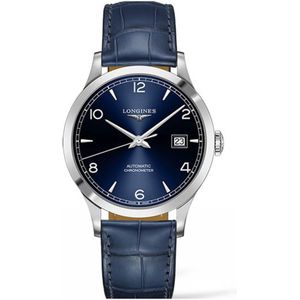 Longines, Watches Blauw, Heren, Maat:ONE Size