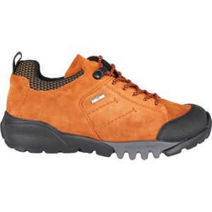 Waldläufer, Sport, Dames, Oranje, 41 EU, Suède, Oranje Walking Sneaker - Wide Fit