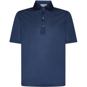 D4.0, Tops, Heren, Blauw, XL, Blauwe T-shirts en Polos