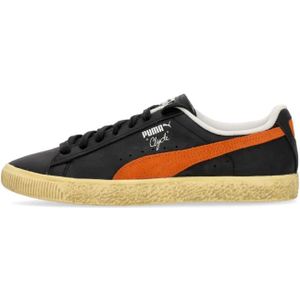 Puma, Schoenen, Heren, Zwart, 40 EU, Vintage Black/Rickie Orange Sneakers