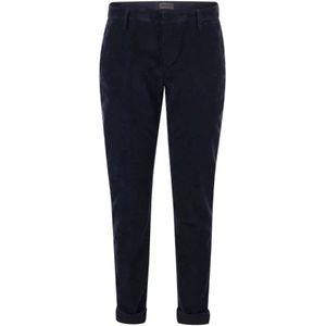 Dondup, Broeken, Heren, Blauw, W31, Katoen, Gaubert - Slim milleraies broek