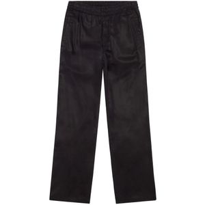 Diesel, Broeken, Heren, Zwart, L, Regular-Fit Tencel™ Twill Broek