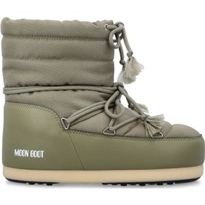 Moon Boot, Schoenen, Dames, Groen, 35 EU, Nylon, Khaki Groene Gesloten Schoenen EVX Licht