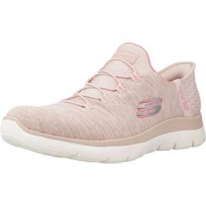 Skechers, Schoenen, Dames, Roze, 36 EU, Summits Damessneakers