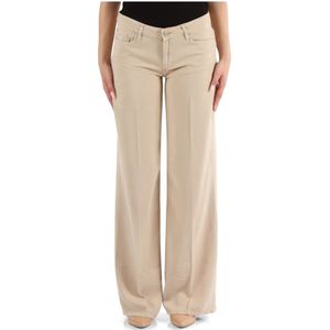 Guess, Broeken, Dames, Beige, W29, Broeken