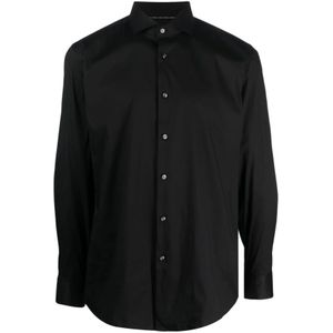Hugo Boss, Overhemden, Heren, Zwart, XL, Casual overhemd