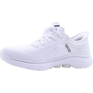 Skechers, Schoenen, Dames, Wit, 37 EU, Casual Slip-On Schoenen