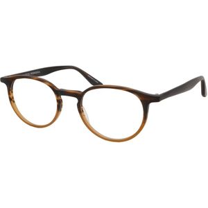 Barton Perreira, Accessoires, Dames, Veelkleurig, 50 MM, Norton Eyewear Frames in Havana Brown