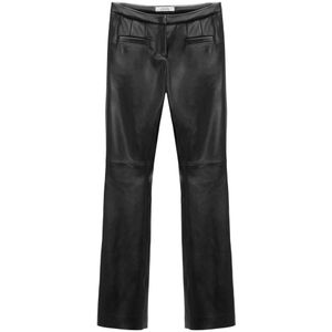 Dorothee Schumacher, Broek Sleek Comfort Zwart, Dames, Maat:M