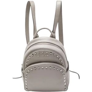 Michael Kors Pre-owned, Pre-owned, Dames, Grijs, ONE Size, Leer, Pre-owned Leather backpacks