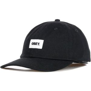Obey, Caps Zwart, Heren, Maat:ONE Size