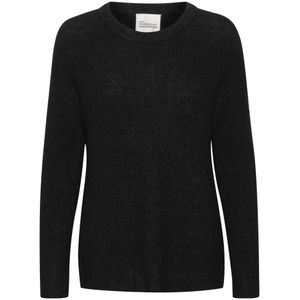 My Essential Wardrobe, Truien, Dames, Zwart, 2Xl, 05 De gebreide pullover