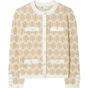 Tory Burch, Truien, Dames, Veelkleurig, S, Cardigans