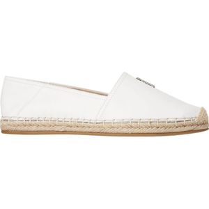 Tommy Hilfiger, Schoenen, Dames, Wit, 41 EU, Katoen, essentiële espadrille