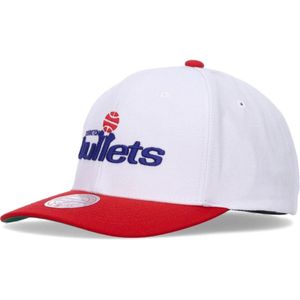 Mitchell & Ness, Accessoires, unisex, Wit, ONE Size, Polyester, NBA Team 2 Tone Snapback Pet