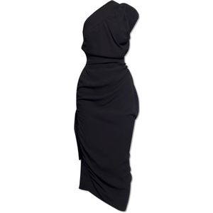 Vivienne Westwood, Kleedjes, Dames, Zwart, S, Andalouse one-shoulder jurk