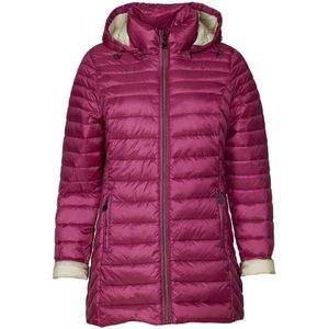 Danwear, Jassen, Dames, Roze, 4Xl, Gewatteerde Lichtgewicht Donsjas Roze/Zand