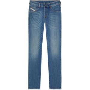 Diesel, Jeans, Heren, Blauw, W33 L30, Denim, Slim-fit Jeans - D-Yennox Upgrade je denimcollectie met deze moderne tapered jeans.