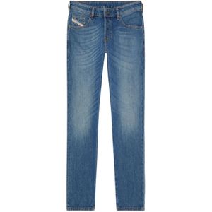 Diesel, Jeans, Heren, Blauw, W32 L32, Denim, Slim-fit Jeans - D-Yennox Upgrade je denimcollectie met deze moderne tapered jeans.