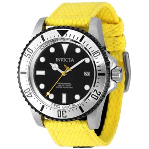 Invicta Watches, Accessoires, Heren, Grijs, ONE Size, Pro Diver 37410 Automatisch Herenhorloge - 44mm