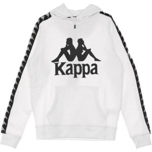 Kappa, Sweatshirts & Hoodies, Heren, Wit, M, Sweatshirt