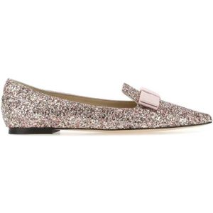 Jimmy Choo, Ballerinas Roze, Dames, Maat:38 EU