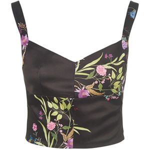 Riani, Bloemenboeket Bustier Blauw, Dames, Maat:M