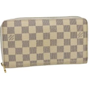 Louis Vuitton Vintage, Pre-owned, Dames, Beige, ONE Size, Pre-owned Canvas wallets